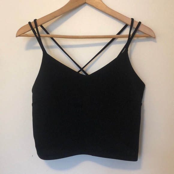 Express Strappy Crop Top - Picture 1 of 6